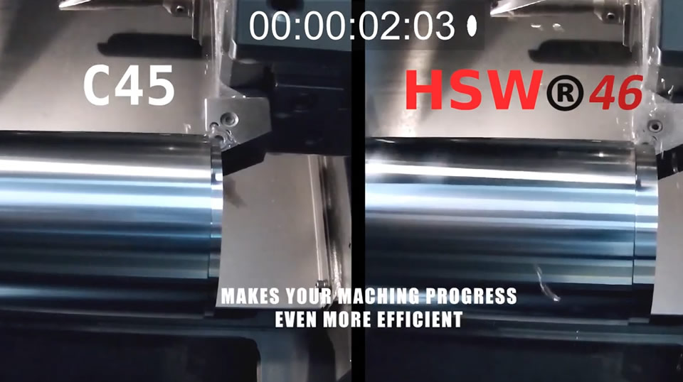 HSW ® 46 Vs C45 Chromed bars